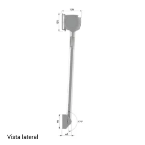 Alternative view of Toldo de punto recto - PRS3100