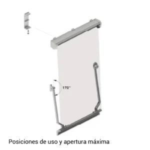 Alternative view of Toldo de punto recto - PRCT3200